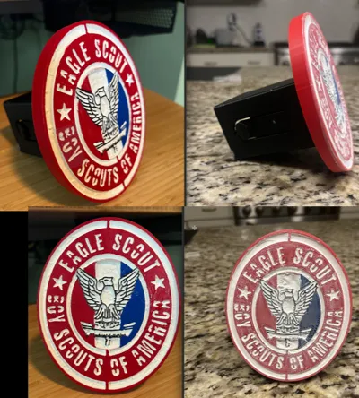 Eagle Scout Hitch Cover