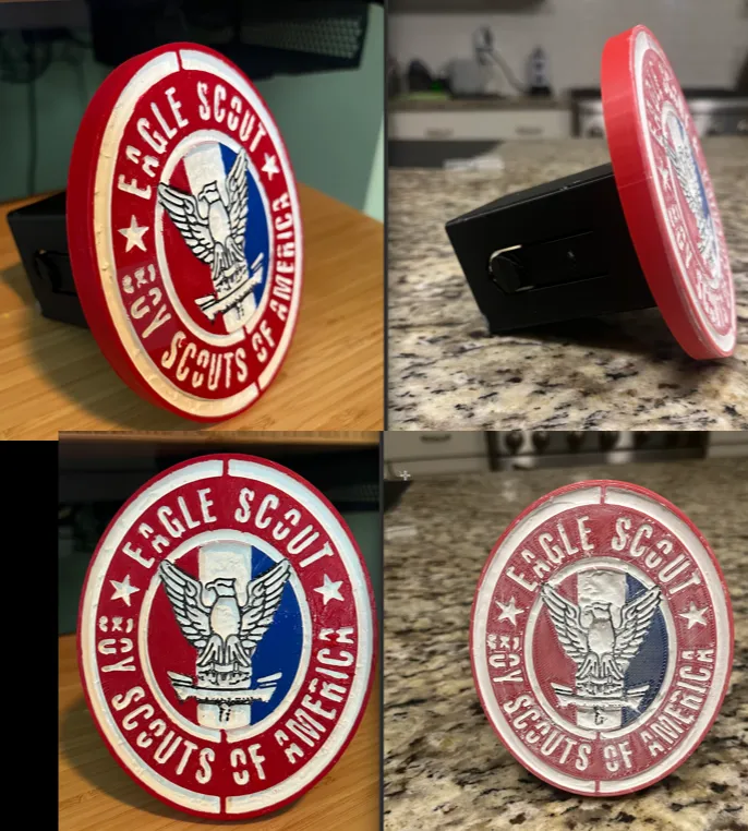 Eagle Scout Hitch Cover