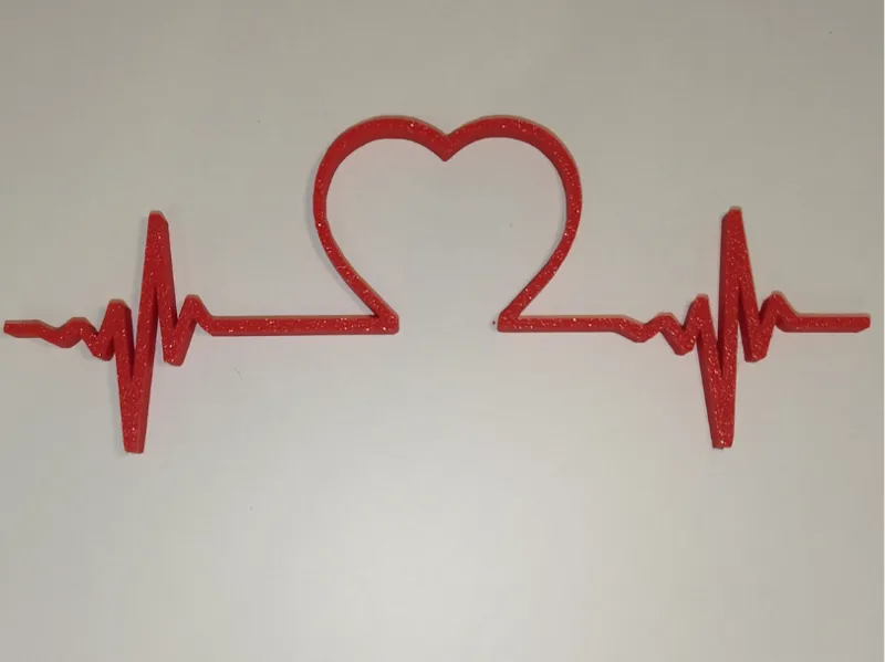 Herzschlag Valentinstag Geschenk