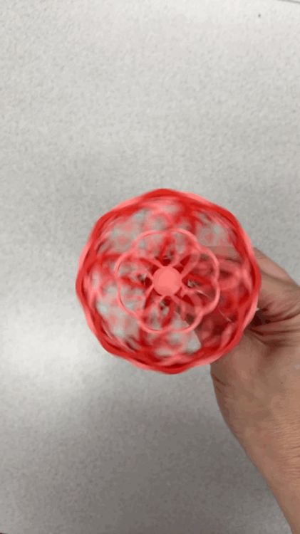 Four Hearts Whirligig Spinner