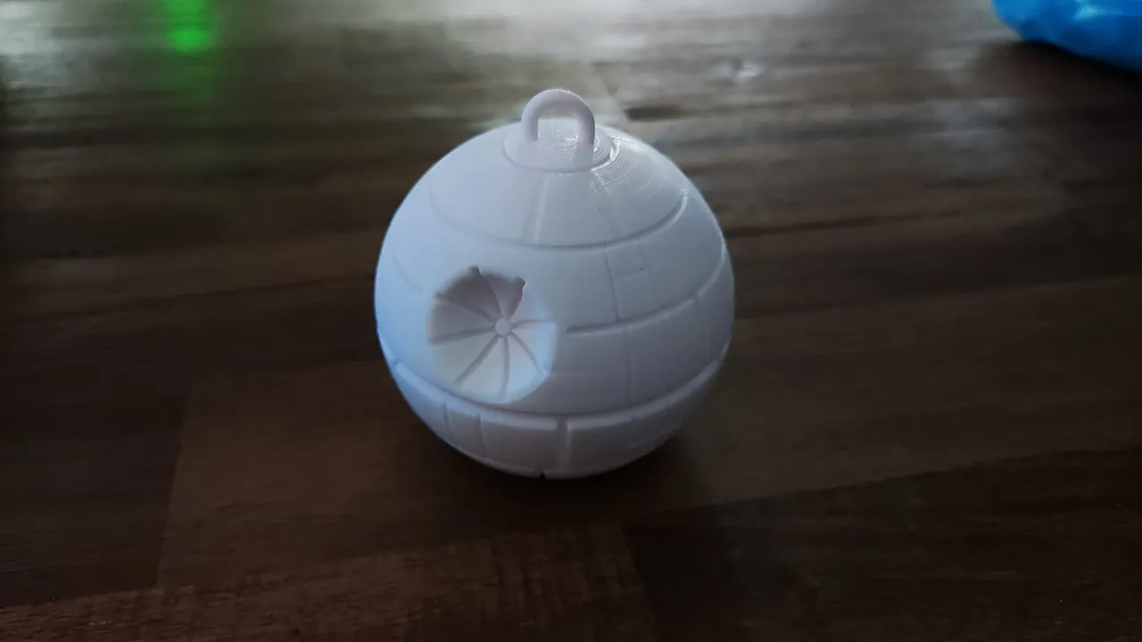 Death Star Christmas Ball view 2