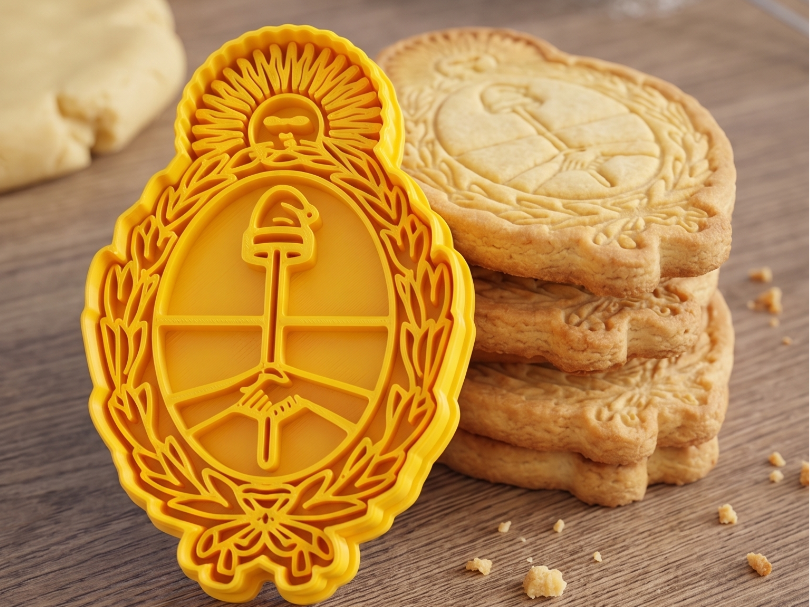Cortante de galletas - Escudo Argentina
