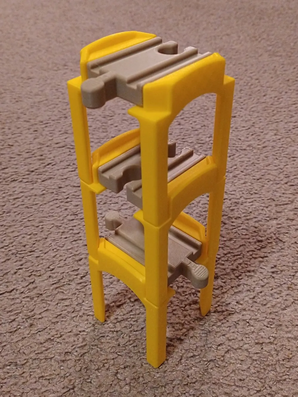 Model Train Set Riser Stackable Train Risers/Supports (Brio, IKEA, Hape) - Free 3D Print ...
