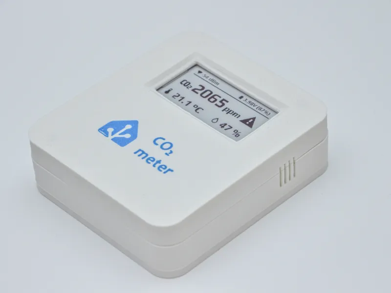 CO₂ Sensor (ESP32 + SCD41 + 2.13in ePaper)