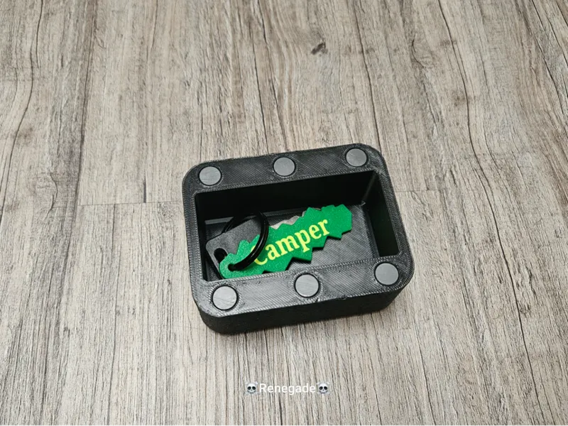 Magnetisches Schlüsselversteck