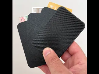 Twisting mechanical wallet