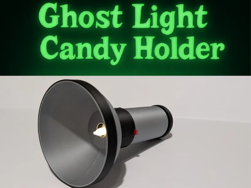 Ghost Light-Candy Holder Inspired Luigi’s Mansion