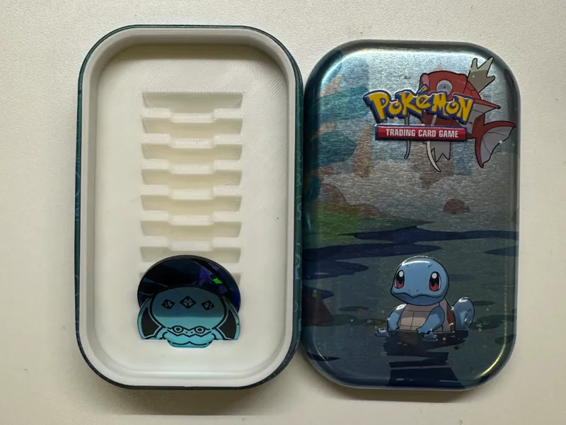 Pokémon Mini Tin Insert for 10 Small Coins