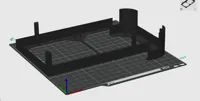 for A1 mini, 0.2mm layer, PETG, 2 walls, 15% infill, black