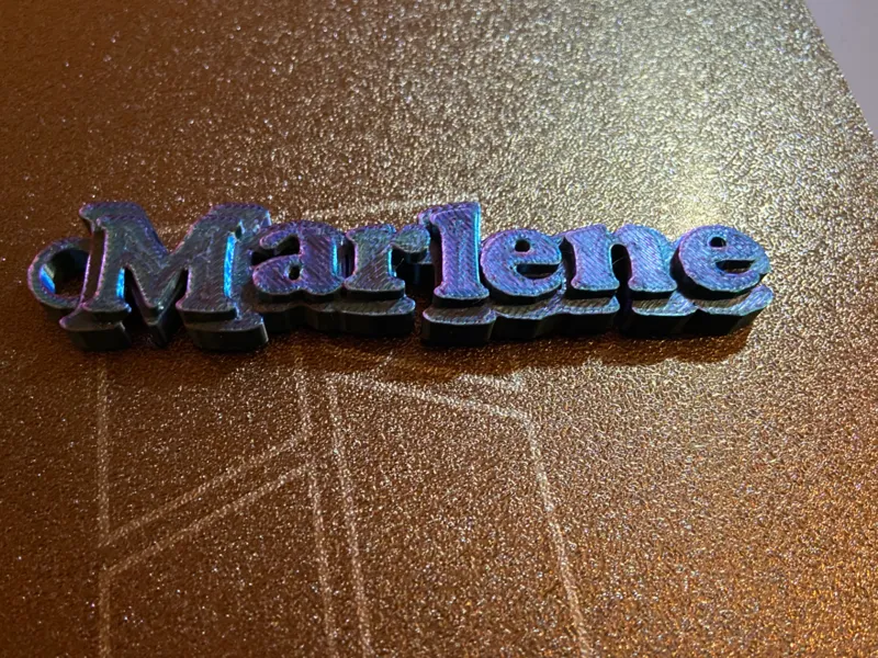 Marlene Namenschlüsselanhänger