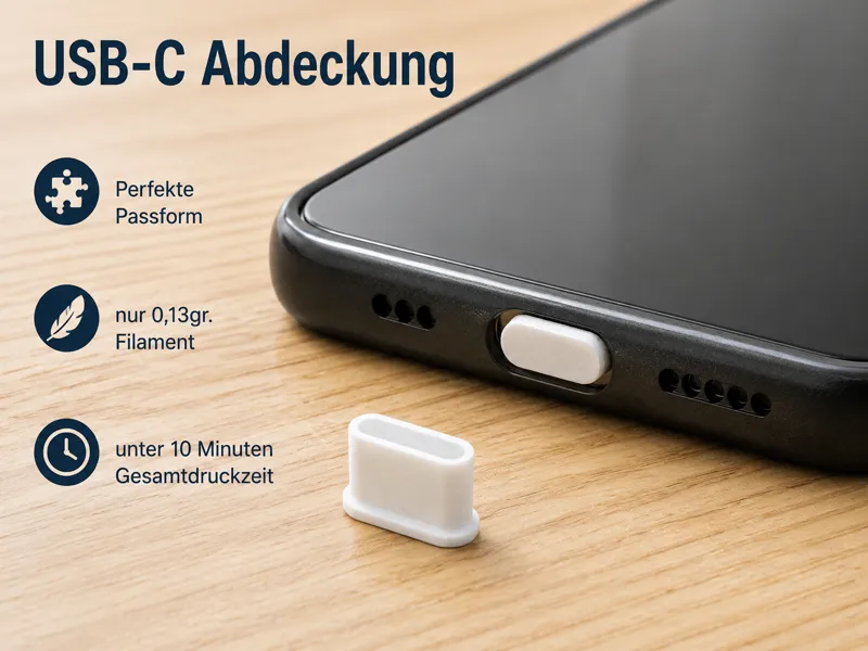 USB-C Abdeckung / Kappe