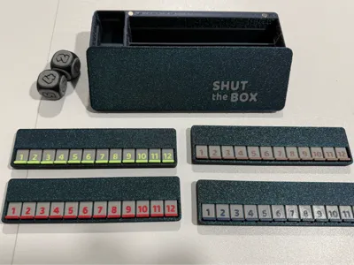 Shut The Box - Travel Edition