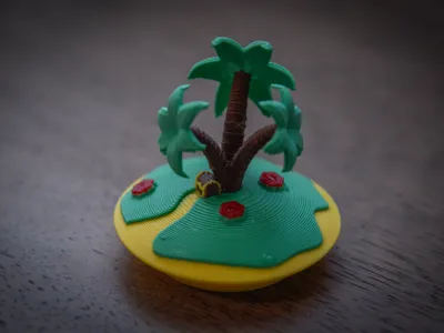 Floating island 