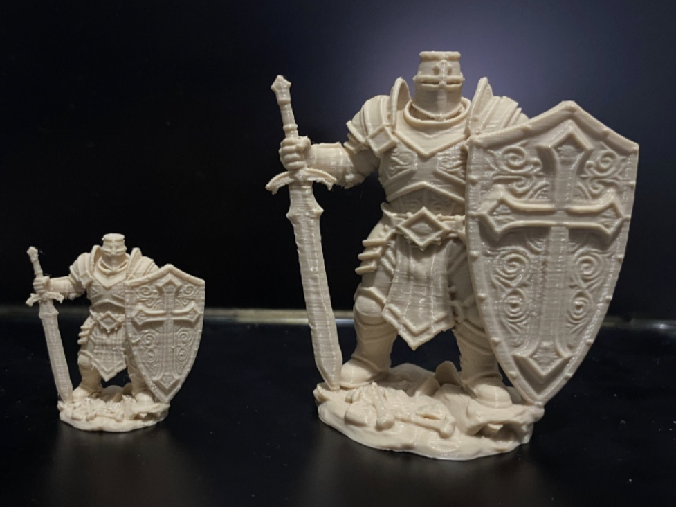 Crusader Knight Tabletop Miniature 32mm