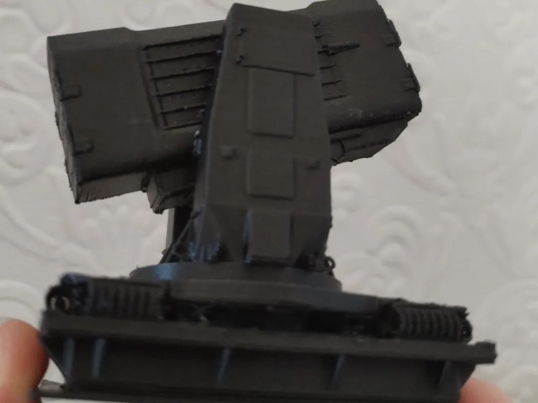 Maquette de lance-missiles naval