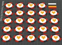 magic cat poker chips (Hazbin Hotel)