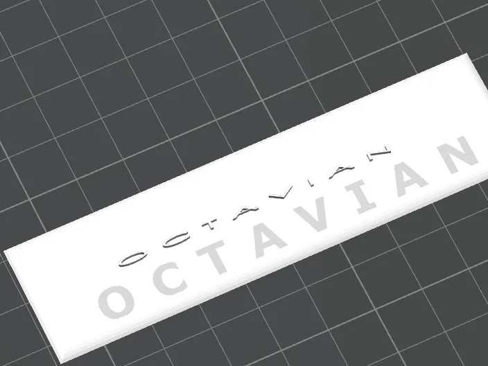 Placheta Octavian