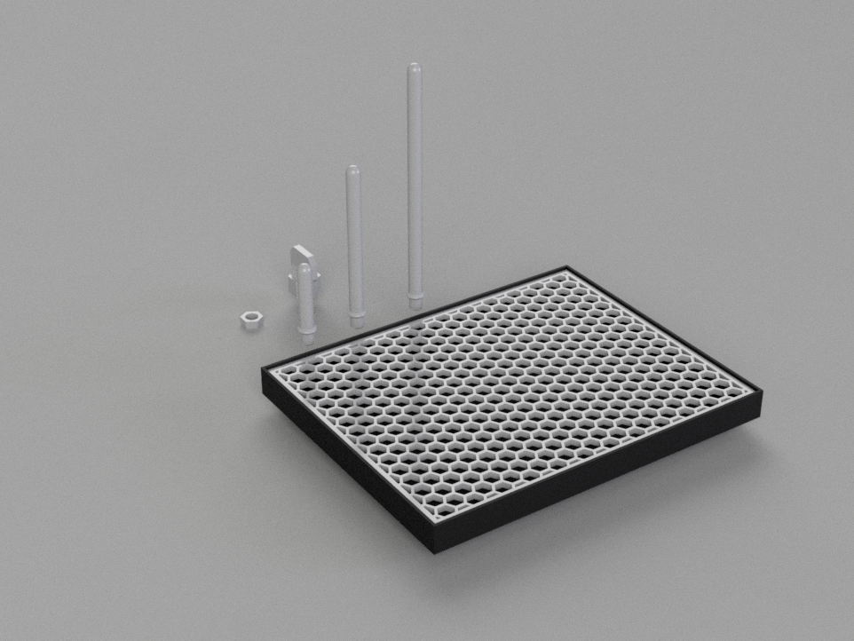 Miniatura 1 do modelo 3D Drip Tray (v2) - multiple sizes