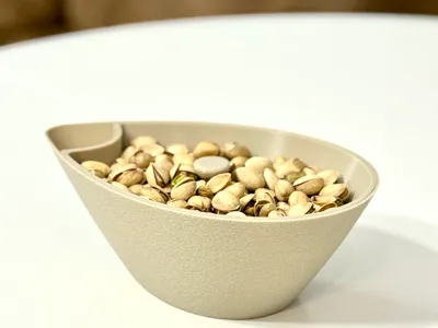 Pistachio bowl (optional magnets)
