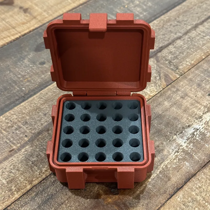 Ammo Box 9mm 25 rounds Ammunition Storage Ammo