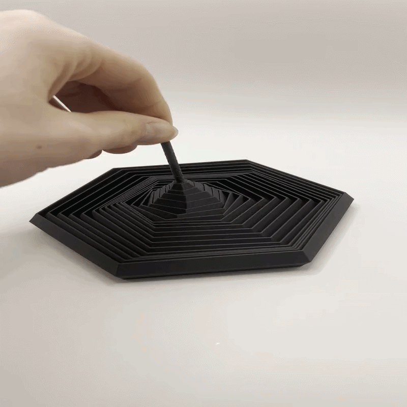 Extremely addicting hexagon fidget 