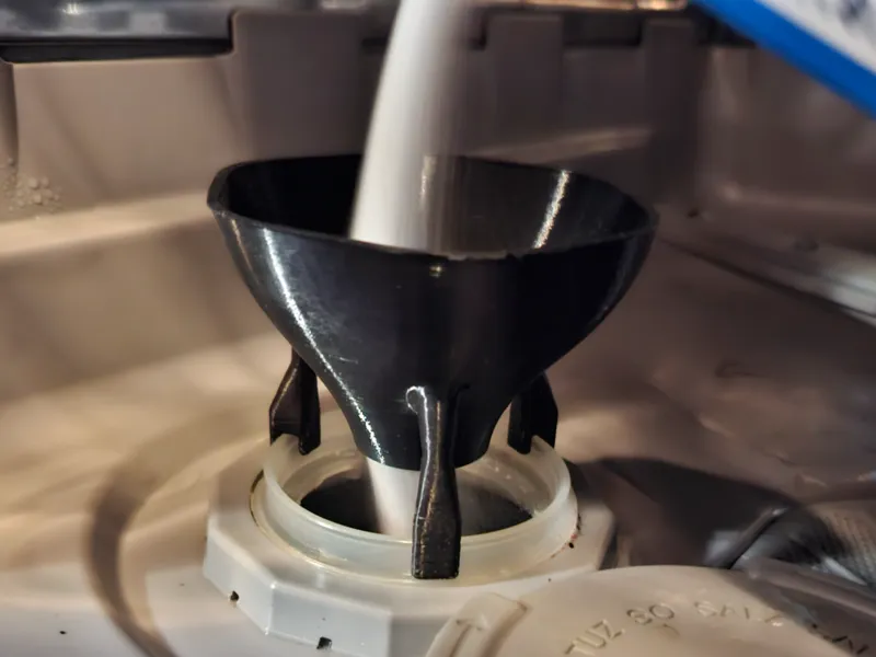 Dishwasher Salt Funnel with Legs (Bosch / Siemens)