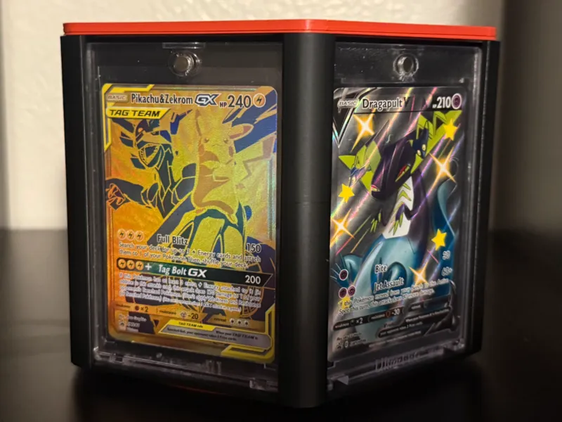35 Point Acrylic Case Trading Card Display