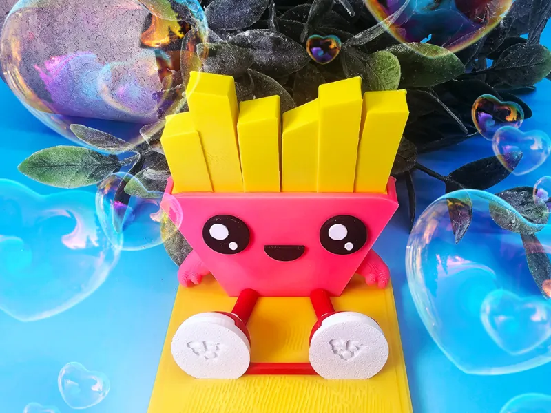 Friendly Fry Guy Phone Stand 