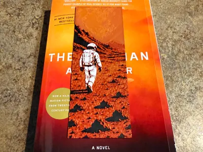 The Martian - Andy Weir Inspired Bookmark
