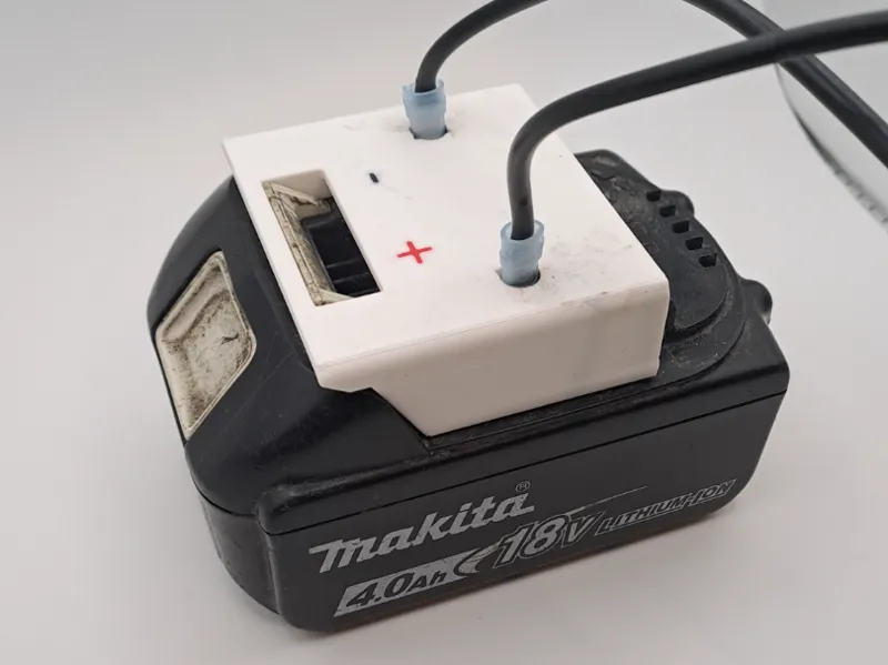 Makita LXT 18V Battery Adapter - Faston terminals