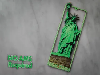 New York Bookmark – HueForge Print