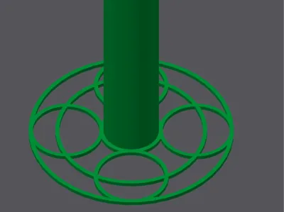 Bambu Filament Reel Storage Spindle