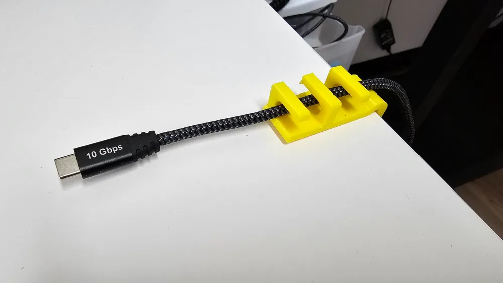 Cable Clip for IKEA Trotten sit/stand desk by SPEKERDUDE MakerWorld