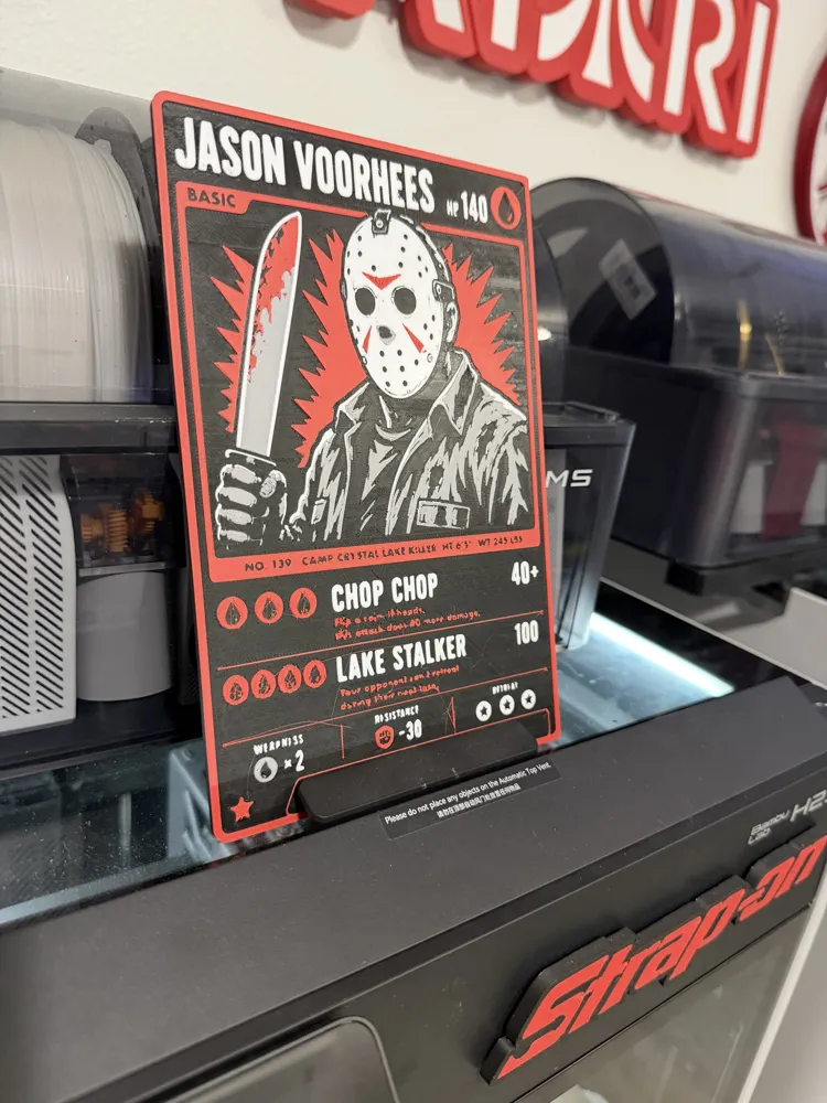 Jason Vorhees Übergroße Pokémon-Karte – Kostenloses 3D-Druckmodell ...