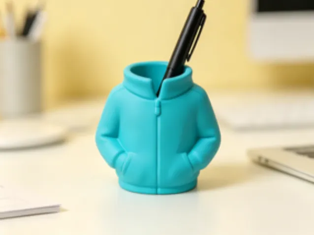 Creative clothing styling pen holder