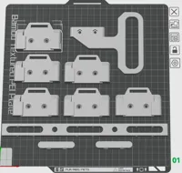 0.2mm layer, 6 walls, 25% infill, with Support, PLA+