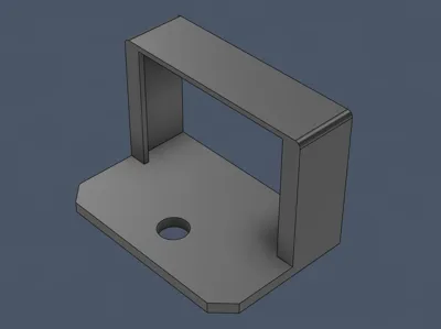 Sim Racing Rig Power Supply Bracket (Customizable)