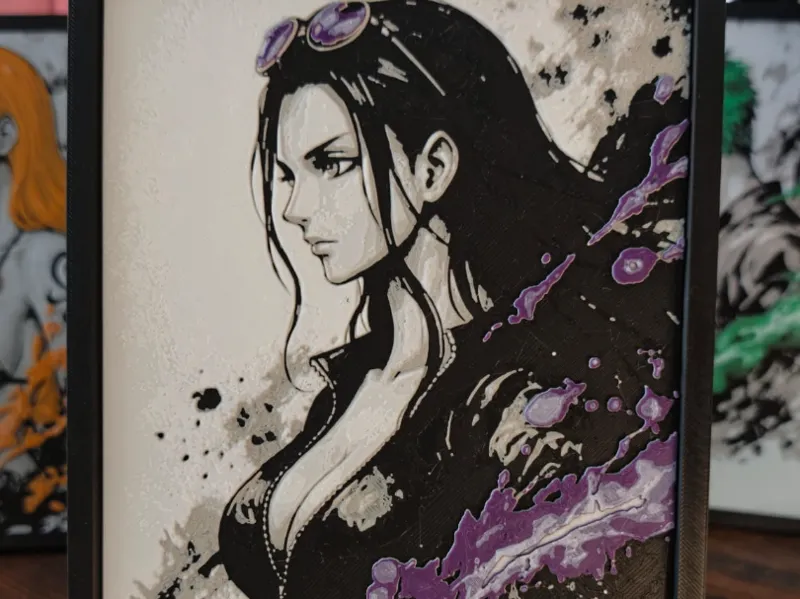 Robin – One Piece | Arte de pared 3D Hueforge
