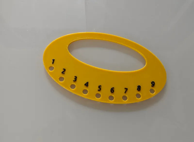 多孔钥匙扣（Multi hole keychain）