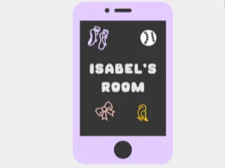 IPhone room sign G