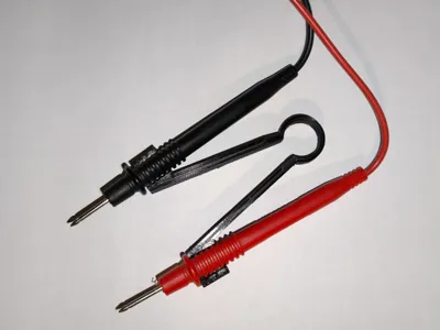 Multimeter probe tweezer