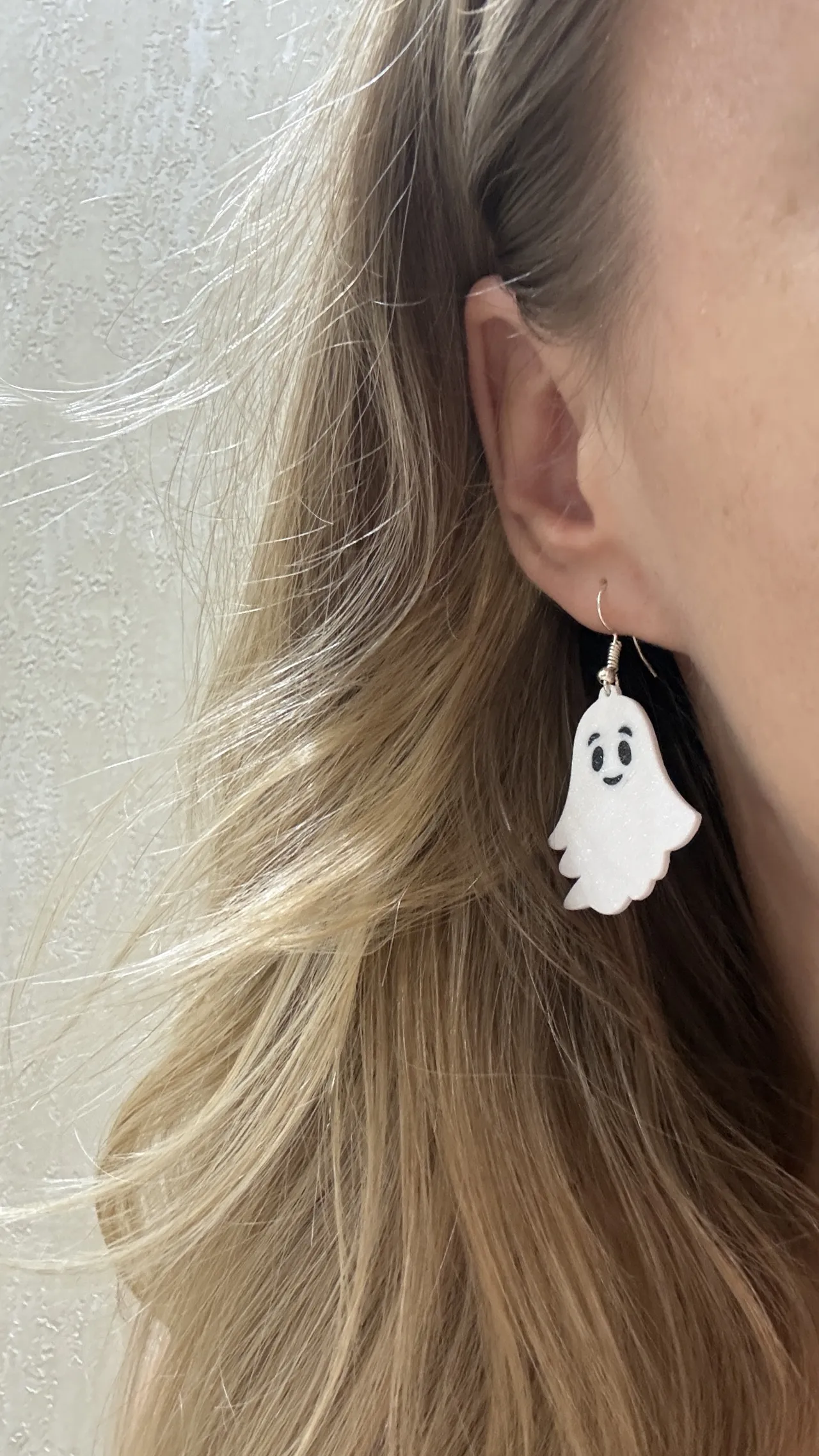 Ghost Earrings view 2
