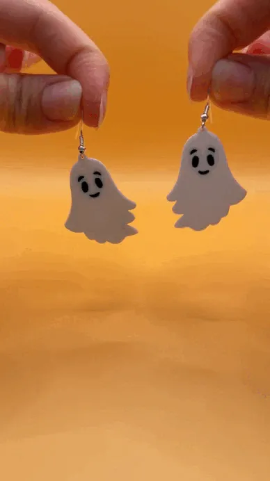 Ghost Earrings view 3