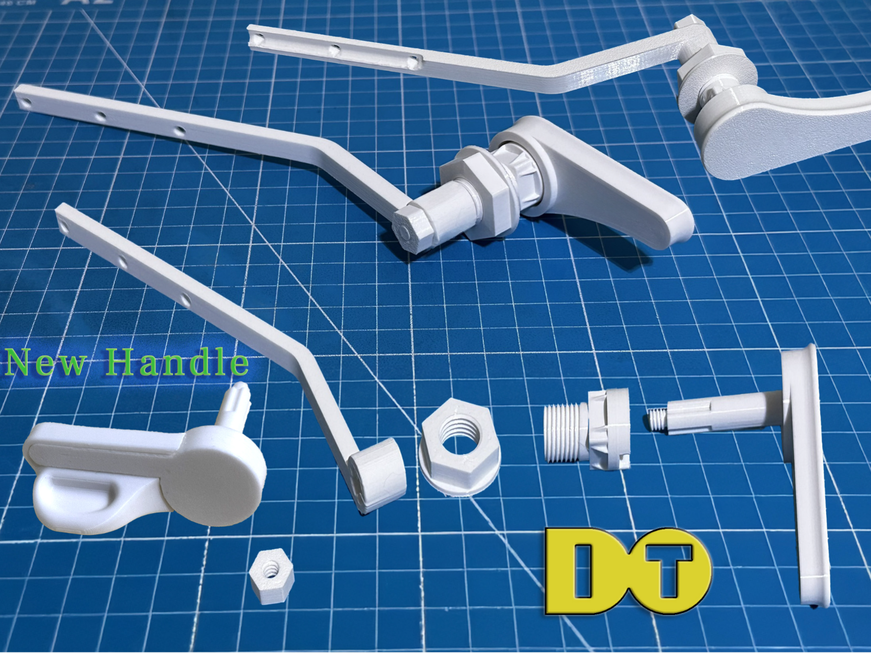 DoIt Toilet Flush Handle Assembly