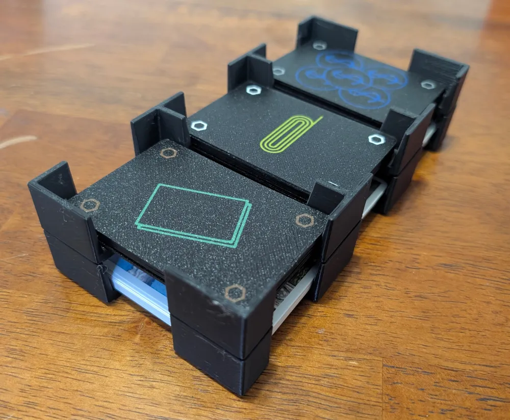 Catan Stacking Card Holders for 5-6, C&K & more - Free 3D Print Model ...
