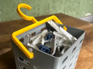 Clothes Peg Basket