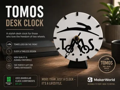 Tomos desk clock 