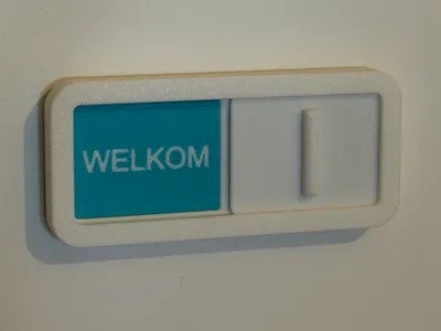 Sliding Sign