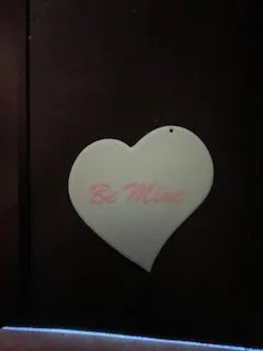 Valentine Candy Heart Key Chain