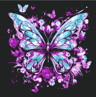 Butterfly Hueforge